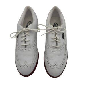 NIKE AIRLINER DRC WINGTIP WOMEN'S SIZE 8 WHITE GOLF SHOES
